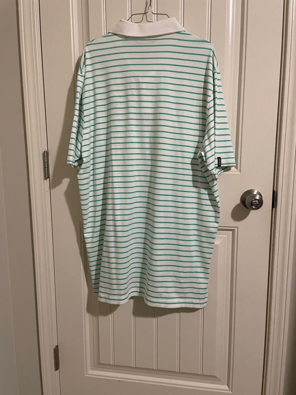 Ralph Lauren Mint Green & White Striped Polo - Picture 6 of 6